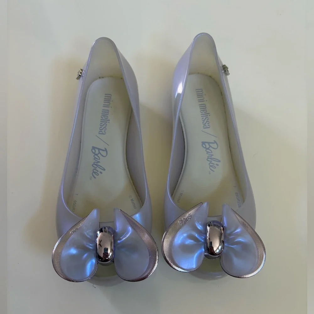 Mini Melissa + Barbie Ultragirl Flats - Picture 3 of 9